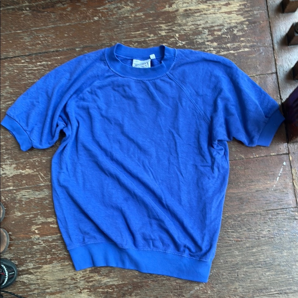 Jungmaven Short-Sleeve Tee Blue.